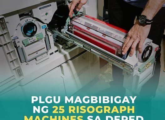 8M, inilaaan ng kapitolyo para sa copiers, laptops at TV sets ng DepEd