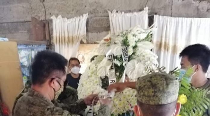 Labi ng sundalong napatay sa encounter, naiuwi na sa kanilang tahanan