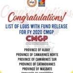 11 bayan at LGU Cat’nes kinilala sa pagiging compliant sa DILG programs
