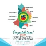 PLGU Cat’nes at 9 na bayan, Good financial housekeeping awardees via PLGU infographics