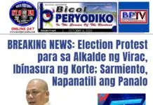 Election Protest for Virac Mayor Dismissed; Sarmiento Retains Victory