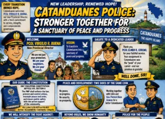 “A New Era of Peace: Catanduanes Police Leadership and Community Trust”