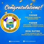 LGU Virac Earns Three Major Recognitions for Good Governance and Child Welfare Programs