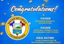 LGU Virac Earns Three Major Recognitions for Good Governance and Child Welfare Programs