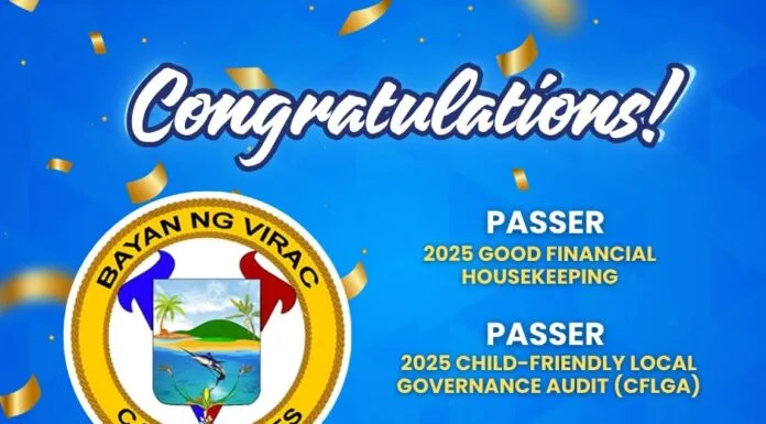 LGU Virac Earns Three Major Recognitions for Good Governance and Child Welfare Programs